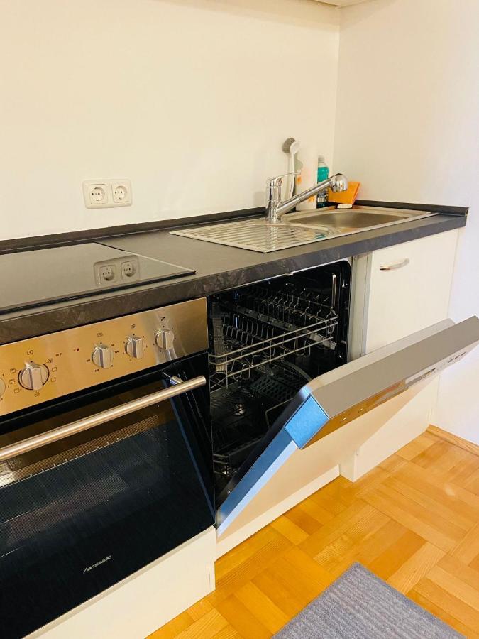 Zentrale Wohnung Gmunden Alte Baeckerei Buitenkant foto
