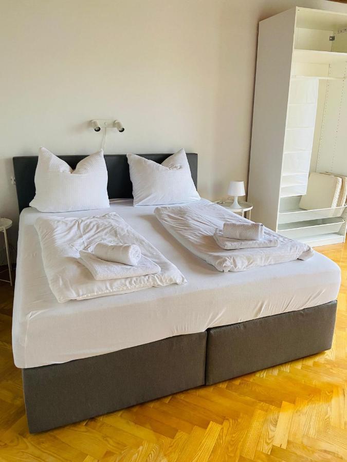 Zentrale Wohnung Gmunden Alte Baeckerei Buitenkant foto