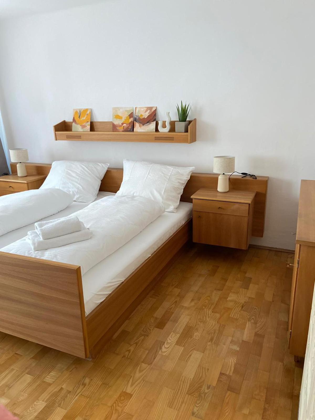 Zentrale Wohnung Gmunden Alte Baeckerei Buitenkant foto