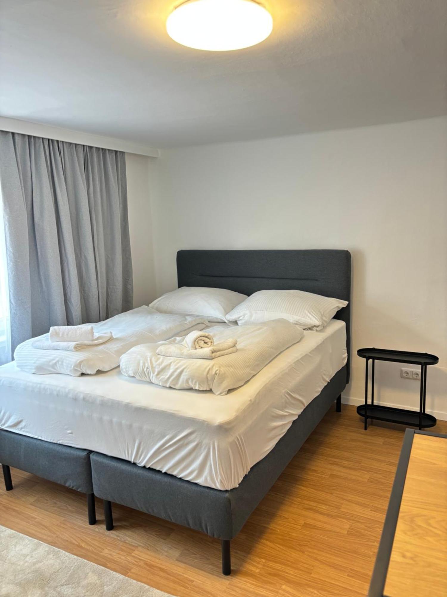 Zentrale Wohnung Gmunden Alte Baeckerei Buitenkant foto