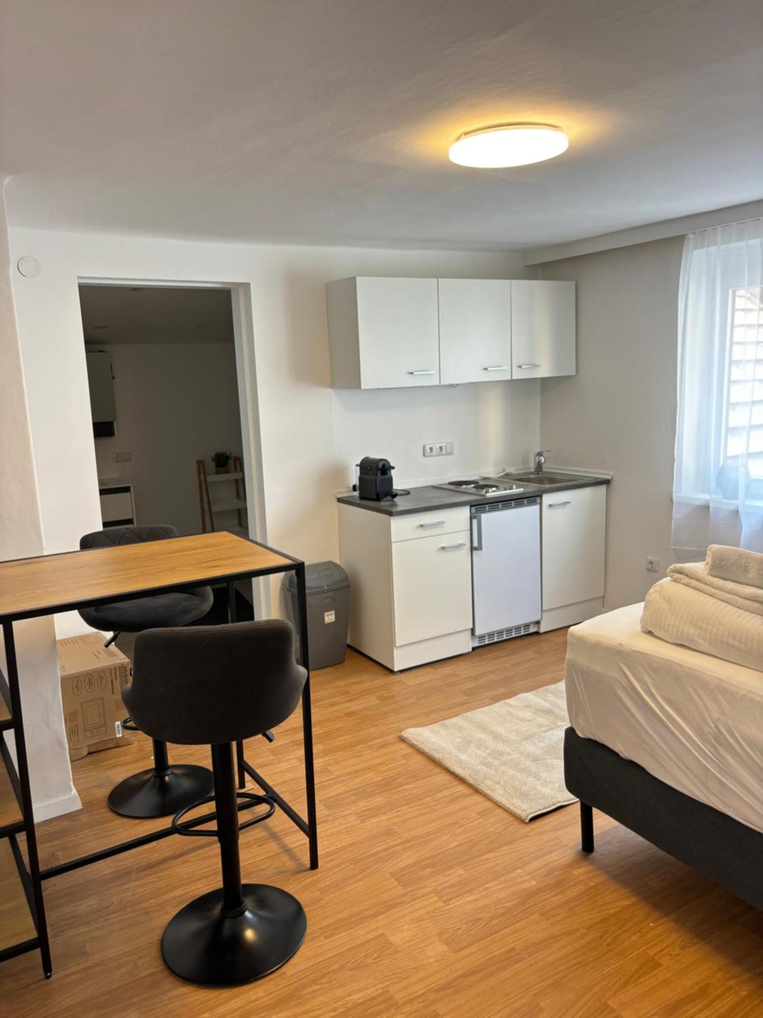 Zentrale Wohnung Gmunden Alte Baeckerei Buitenkant foto